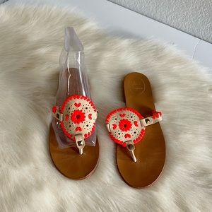 Jack Rogers Georgica leather sandals